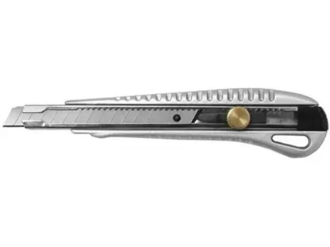 Nůž ulamovací 9 mm profi kovový s točítkem