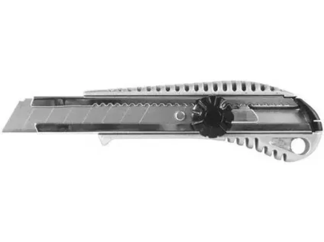Nůž ulamovací 18 mm kovový s točítkem