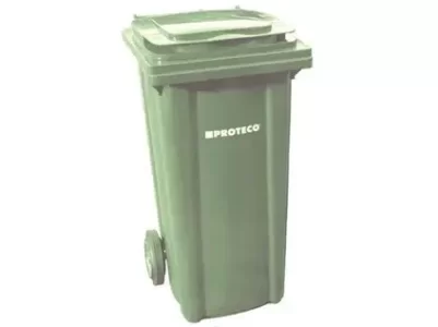 Popelnice 240 l  plastová zelená s kolečky