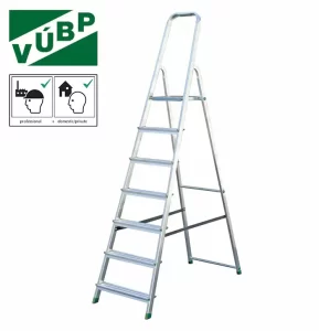 Schůdky al 7-stupňové, nosnost 150kg