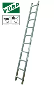 Žebřík opěrný hliníkový 12 příček 335cm se stabilizátorem