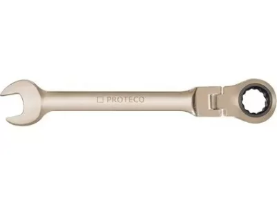Klíč ráčnový očkoplochý 7 mm s kloubem crv