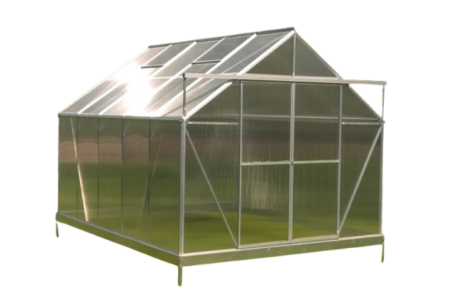 POLYKARBONÁTOVÝ SKLENÍK PREMIUM 3,1 X 2,54 M + OCELOVÁ ZÁKLADNA